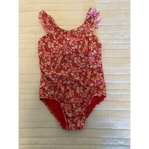 Gap Kids 4 One Piece Floral Swimsuit